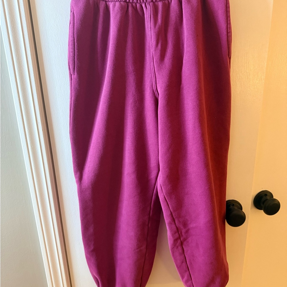 Hollister juniors Fuchsia Cozy Sweatpants